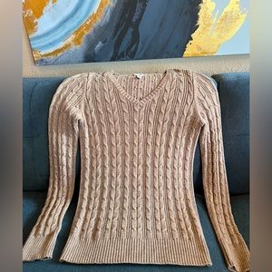 Gold Glitter Sweater (ST) ST John’s Bay